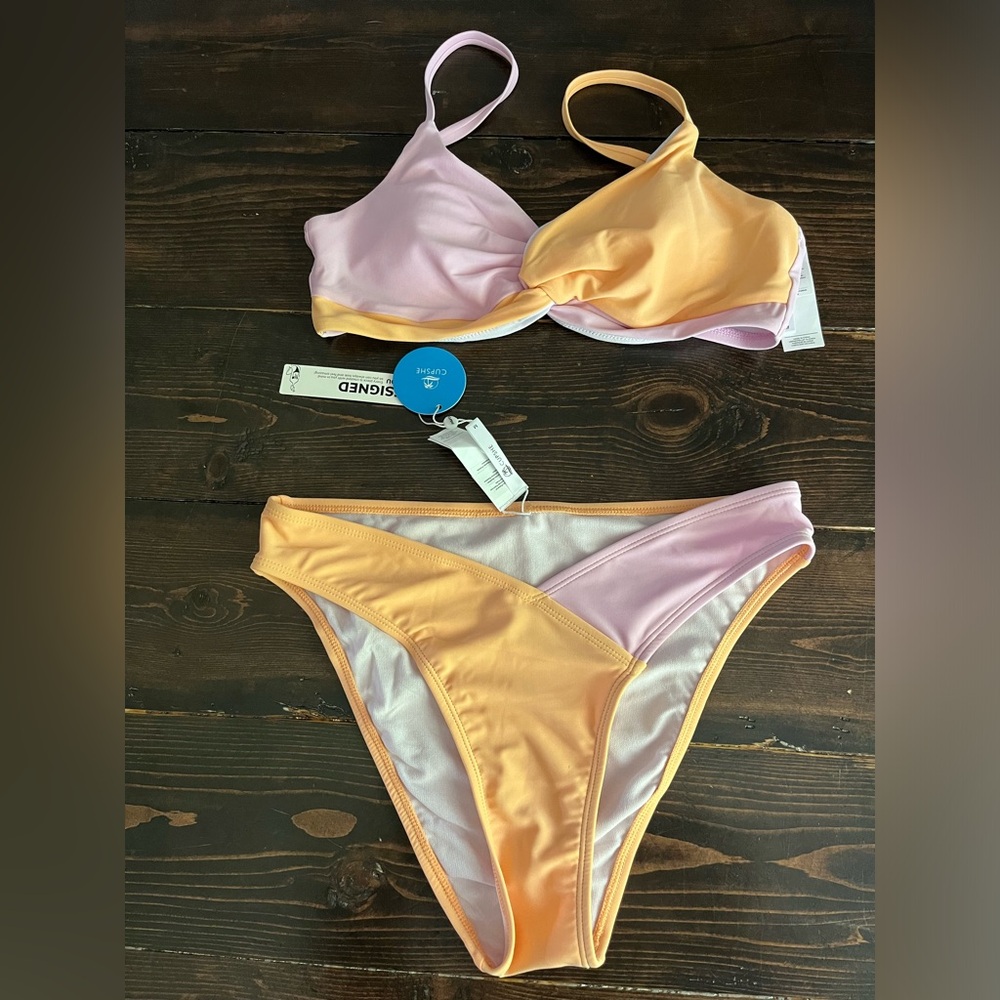 NEW WITH TAGS- Cupshe two piece swimsuit